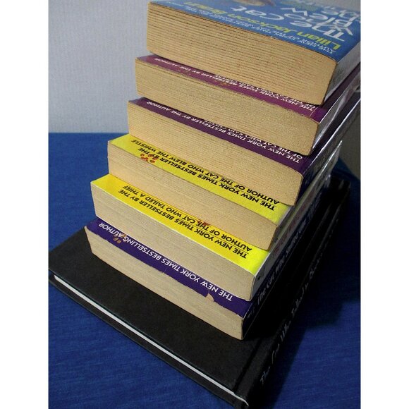 Lot of 7: "The Cat Who...." books by Lilian Jackson Braun - Picture 13 of 14